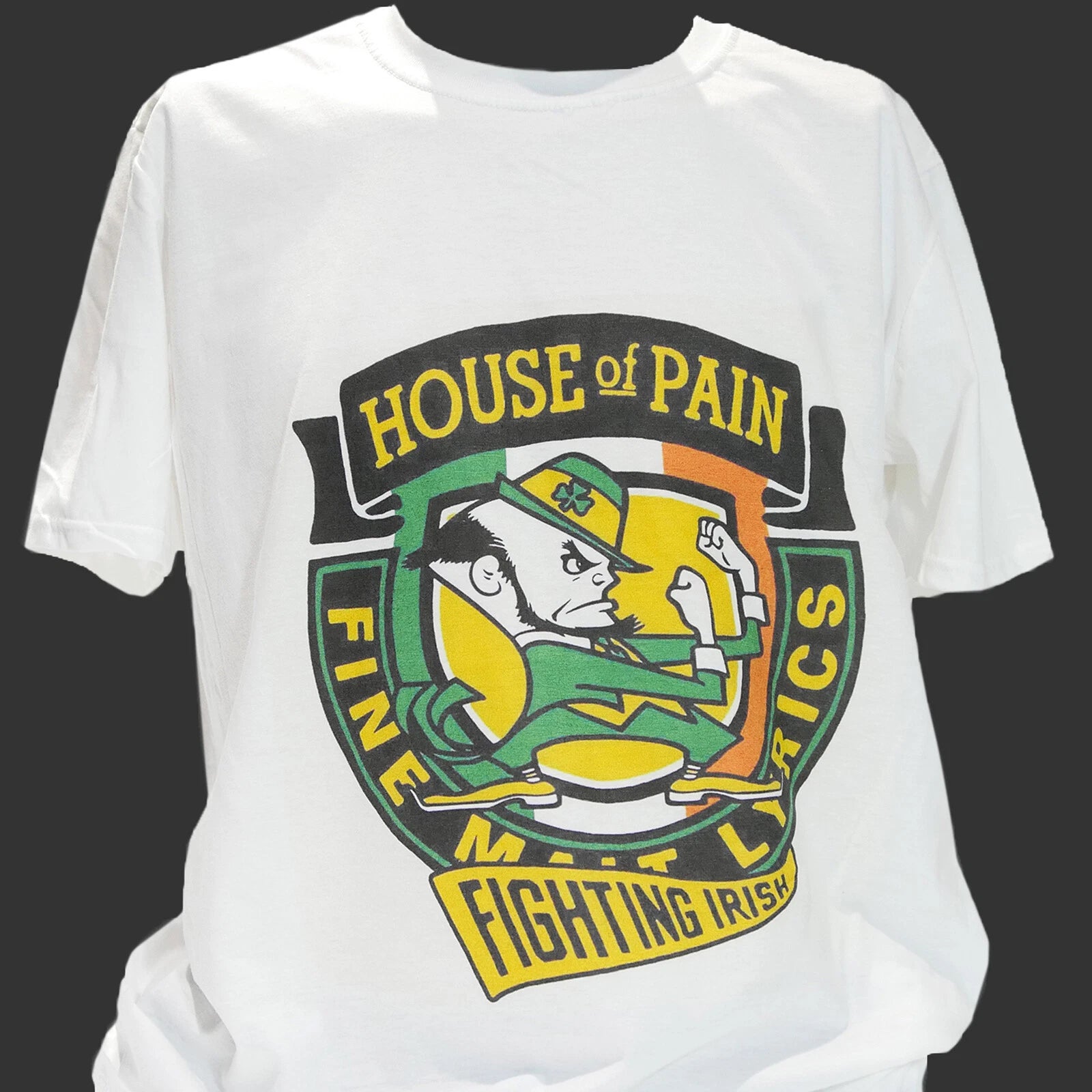 HOUSE OF PAIN HIP HOP PUNK ROCK T-SHIRT unisex white S-3XL