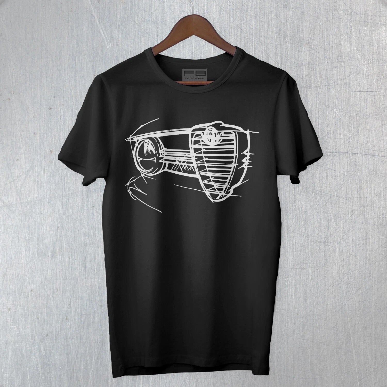 Inspired Alfa Romeo GT T-Shirt Junior Step Mask Digital Art