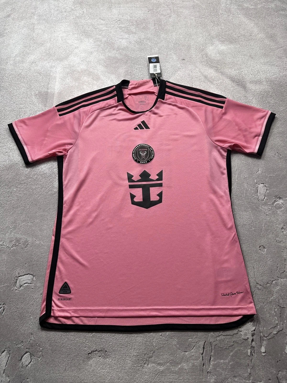 NEW 2024/25 Adidas Inter Miami Messi #10 Home Jersey Soccer Shirt Men's Size L