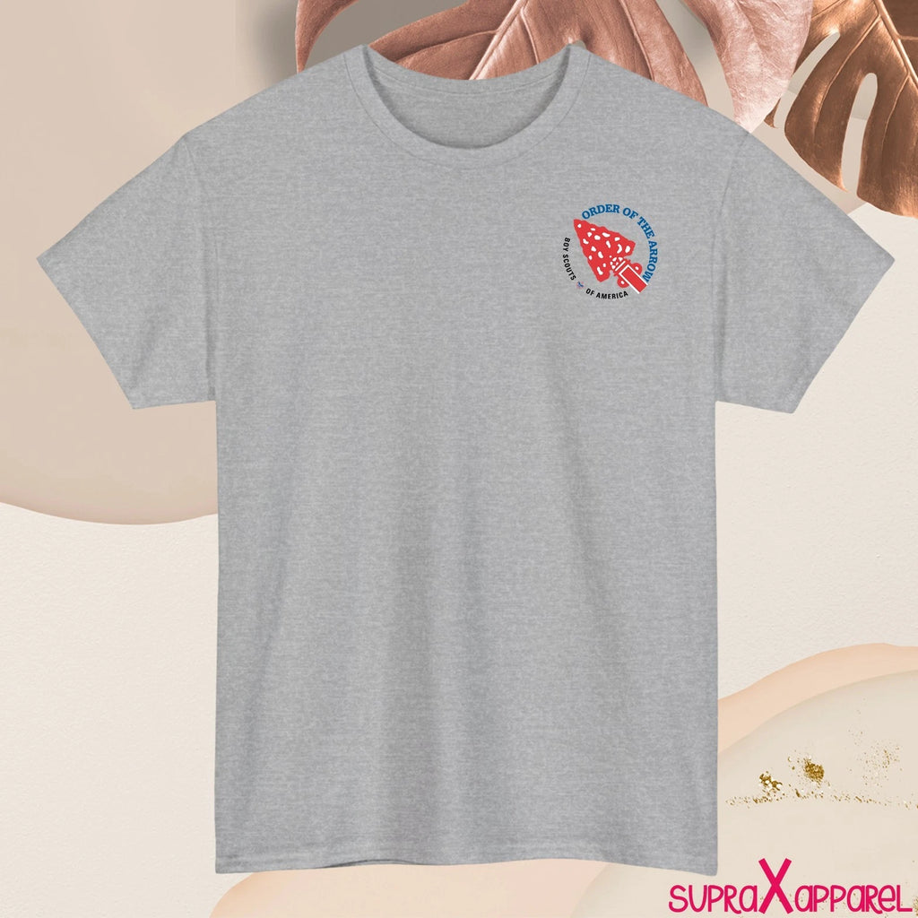 Order of The Arrow Camping Logo Mens T-Shirt Cotton Graphic Tee Made in USA S-5X