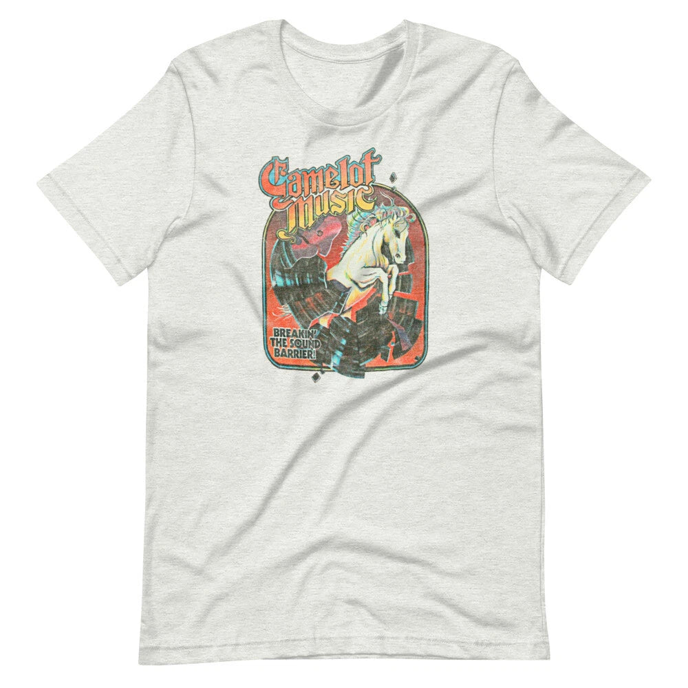 Camelot Music 70s Style Graphic Tee Shirt Unisex t-shirt