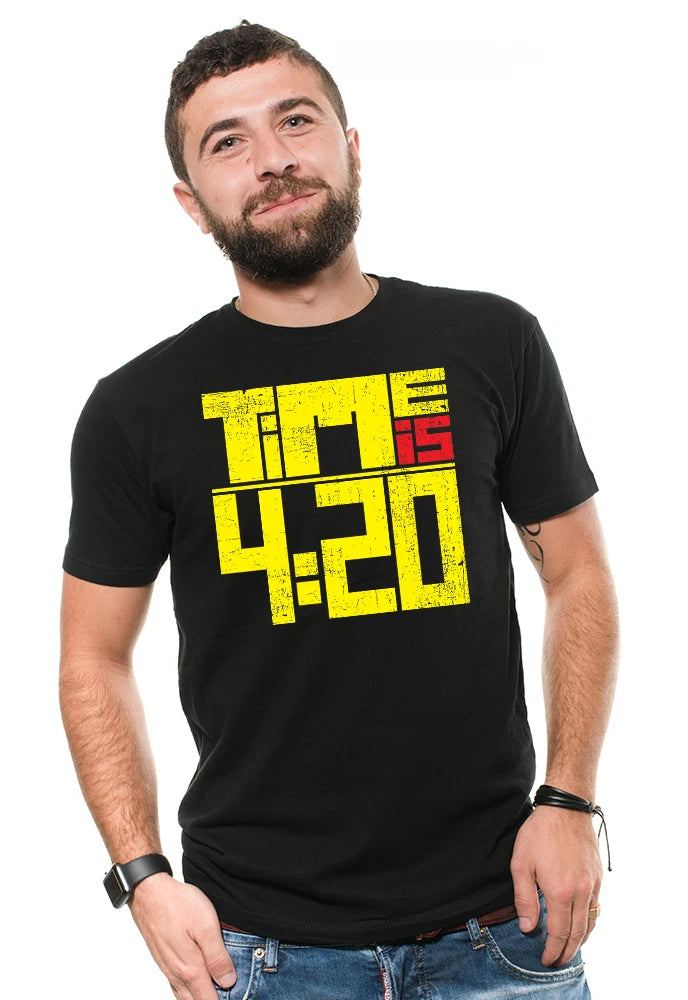 4:20 Funny Marijuana T-shirt Cannabis Tee Weed Tshirt Ganja Cannabis Funny Tee