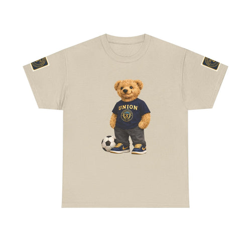 Adult Philadelphia Union Soccer Teddy Bear Tee, Philly tshirt, unisex