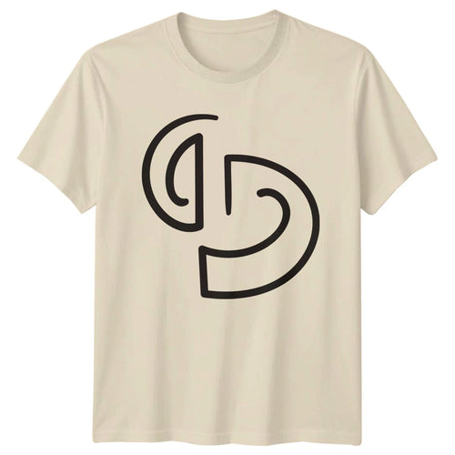 Abstract Intertwined Modern Minimalist T-Shirt Geometric Art Birthday