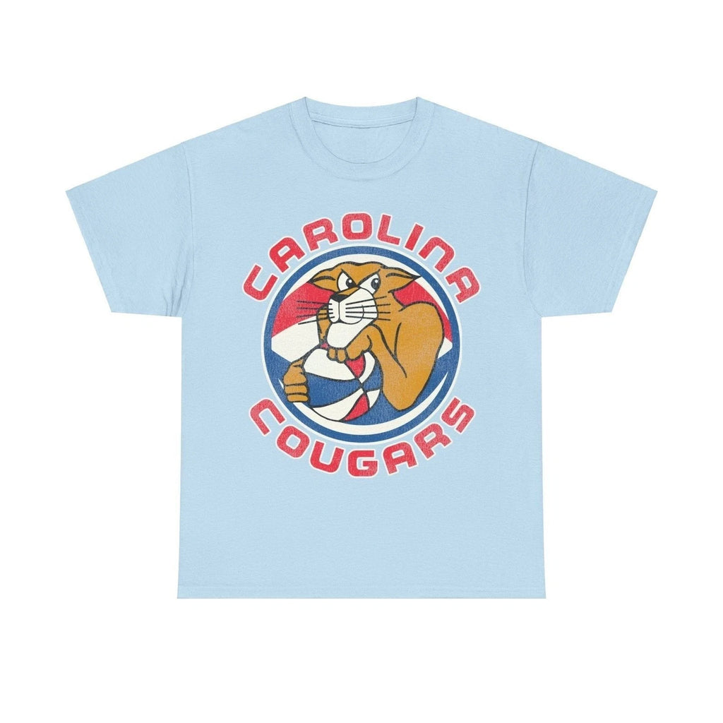 Carolina Cougars ABA Basketball Nostalgic Retro T-shirt