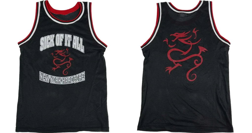 Sick Of It All band Basketball Jersey All sizes S-5XL m1A9