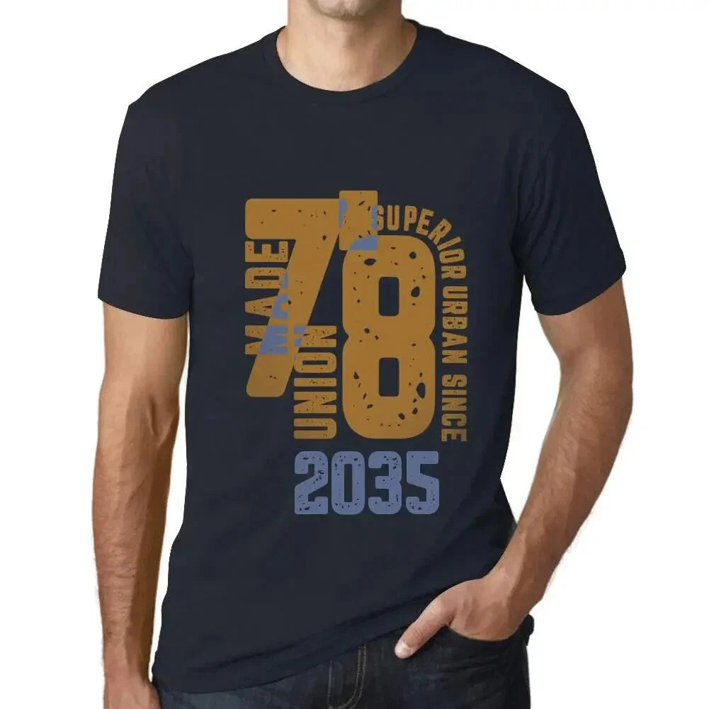 Men's Graphic T-Shirt Superior Urban Style Since 2035 Eco-Friendly Limited