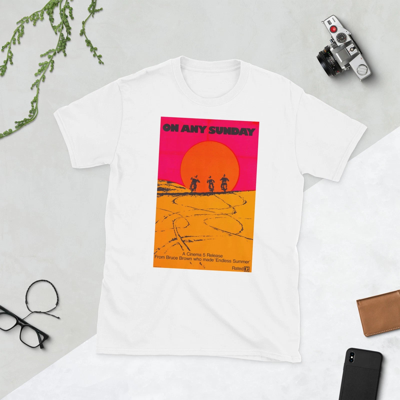 Vintage Movie Poster On Any Sunday Unisex T-Shirt