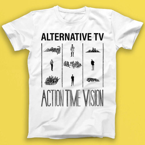 Alternative TV Action Time Vision Punk Rock Music Gift Tee T Shirt 1948