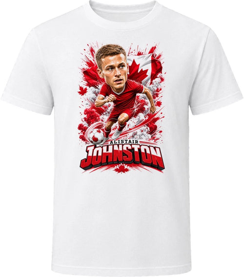 Alistair Johnston Canada Soccer Caricature 2026 World Cup T Shirt