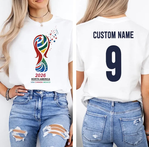 2026 World USA Custom T-Shirt – Political Soccer Cup Fan Tee 1