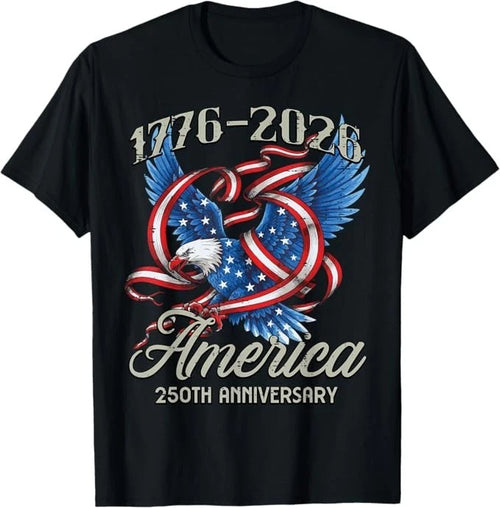 America 250th Anniversary 1776 2026 250 Year Men Women Kids T-Shirt