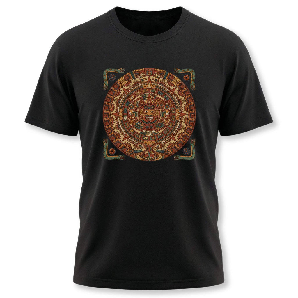 Mayan Calendar T-Shirt | Ancient Mesoamerican Art Graphic Tee