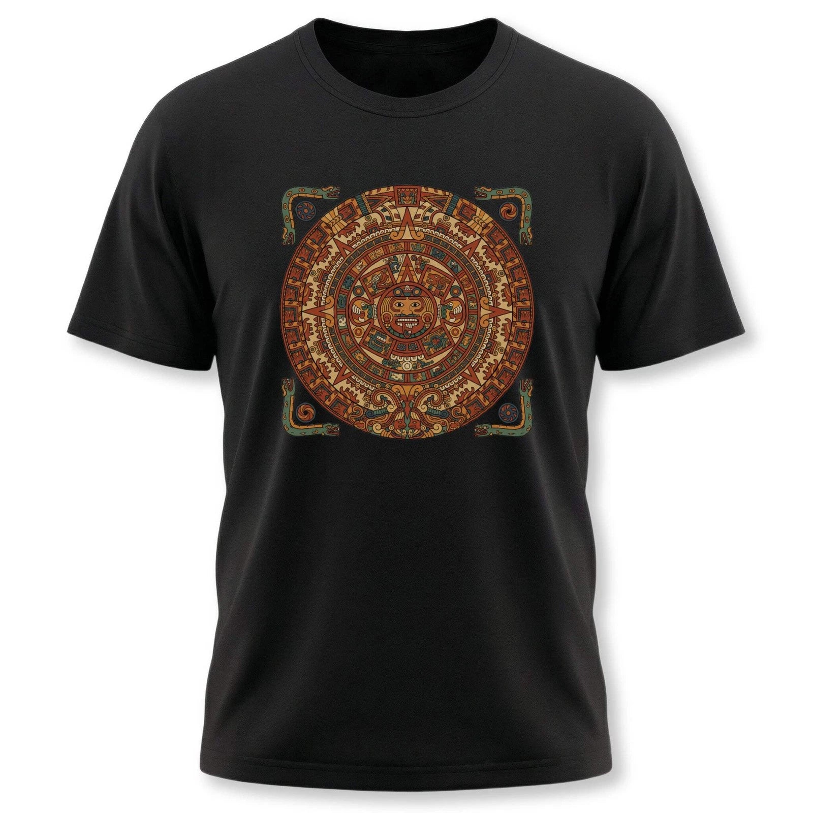 Mayan Calendar T-Shirt | Ancient Mesoamerican Art Graphic Tee