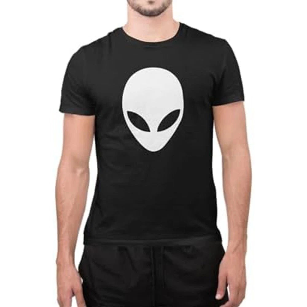 Alien Mask Outer Life Earth Mars Novelty Tumblr Style Cute Unisex T-Shirt