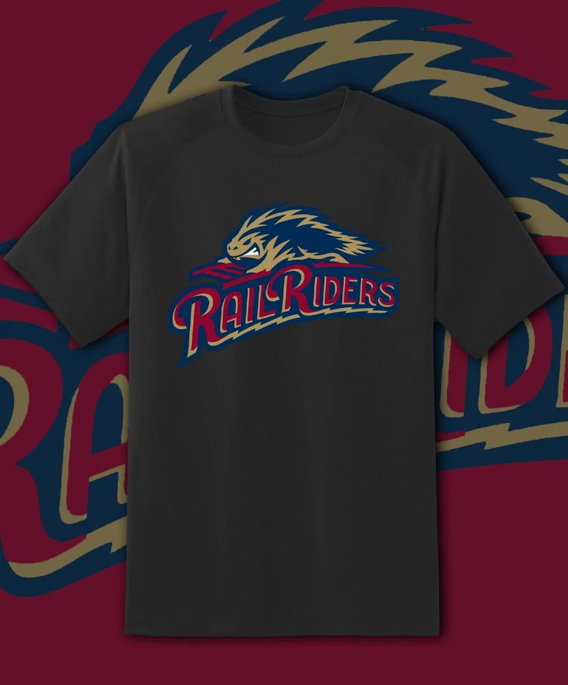 Scranton Wilks Railriders Milb Team Logo T Shirt Youth M - Adult 6XL Fast Ship!