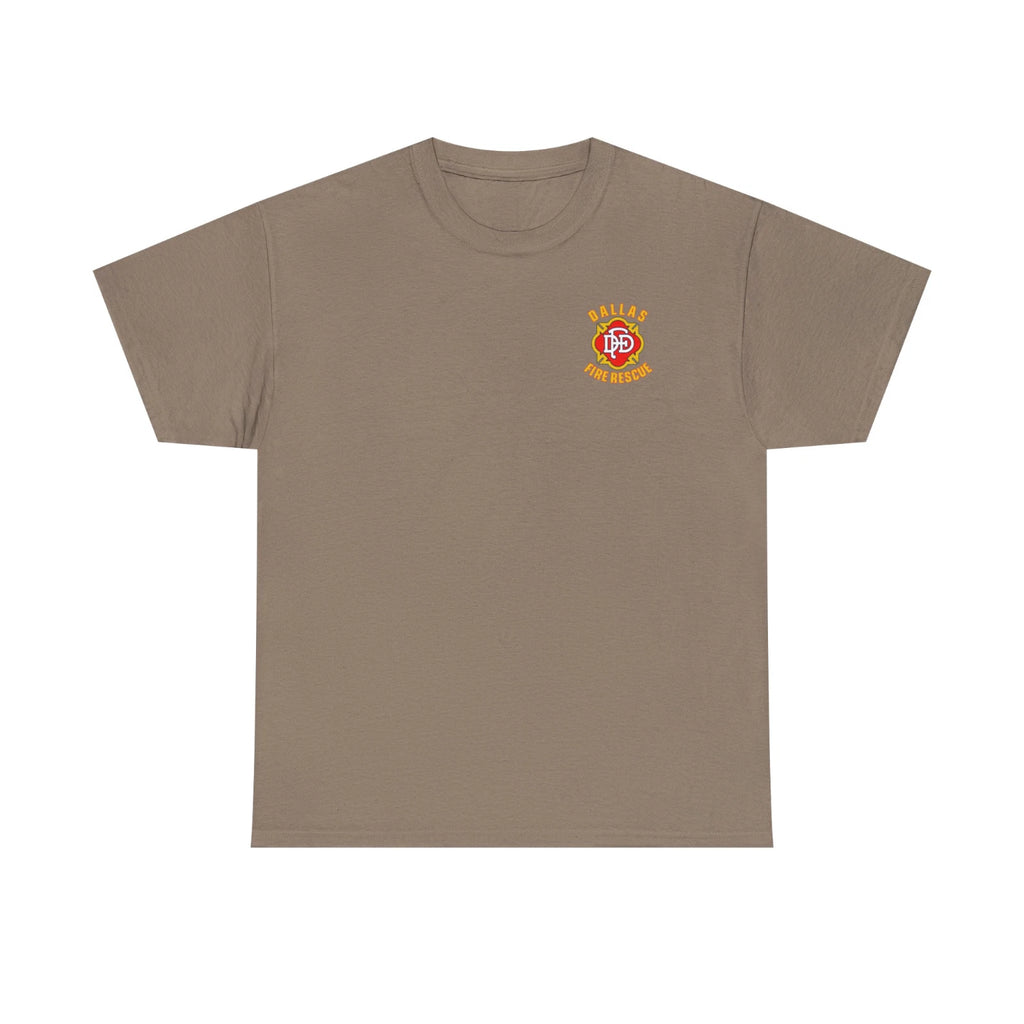Dallas fire rescue -  Custom Men's Back and front T-Shirt Tee