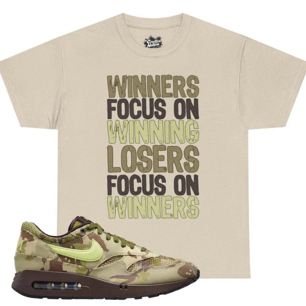 Shirt To Match Air Max 1 '86 OG Camo Light Lemon Twist Unisex Tee Gym Shirt