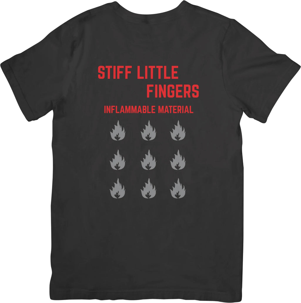 Stiff Little Fingers  Vintage Retro Fit for Men & Women Quality Cotton T-Shirts