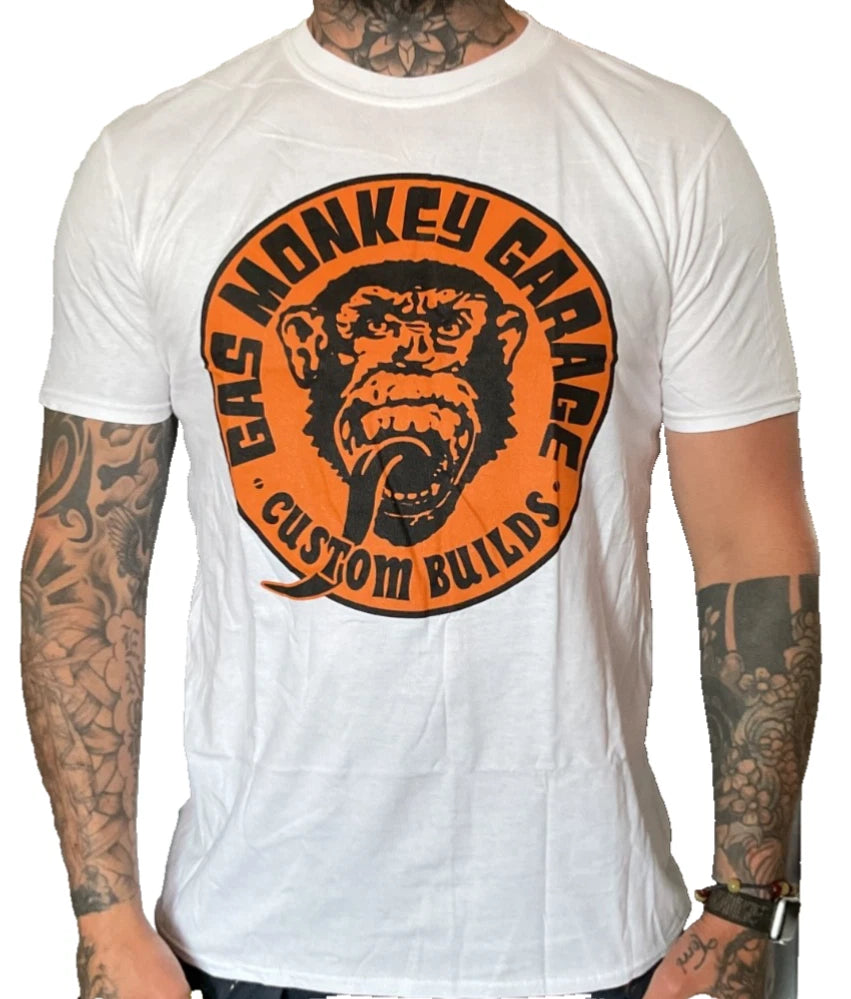 GAS MONKEY GARAGE CUSTOM BUILDS OFFICIAL MERCH T SHIRT