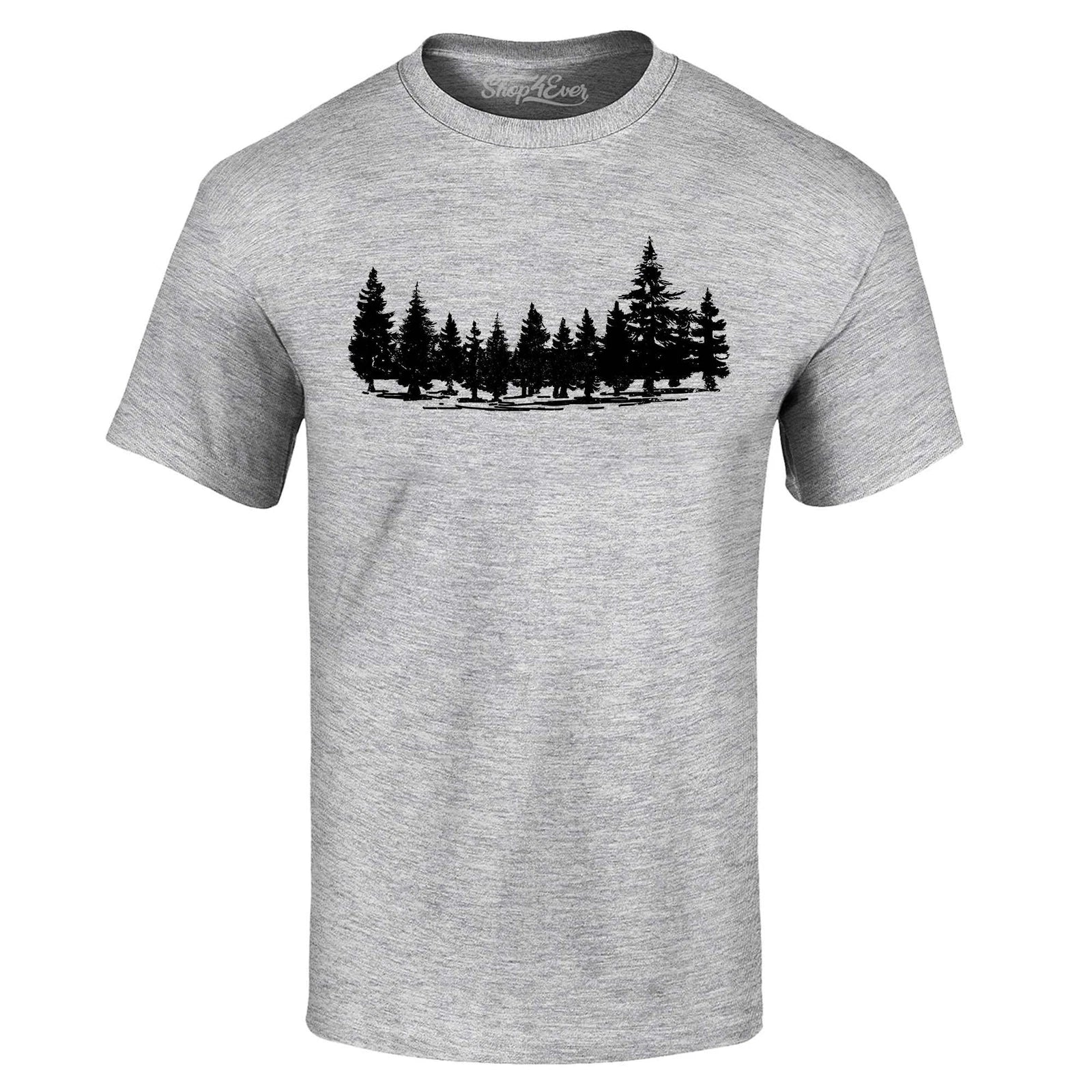 Forest Trees Nature Mountains Wildlife T-shirt Adventurer Explorer Shirt