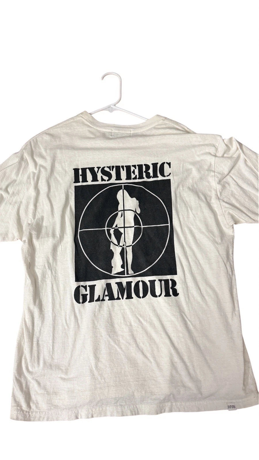 Hysteric Glamour Public Service White T-shirt