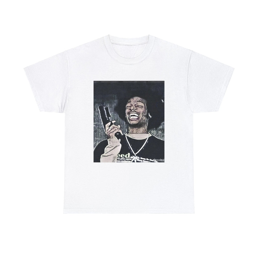 Shorty Scary Movie Graphic Print Short Sleeve Crew Unisex Heavy Cotton Tee Shirt