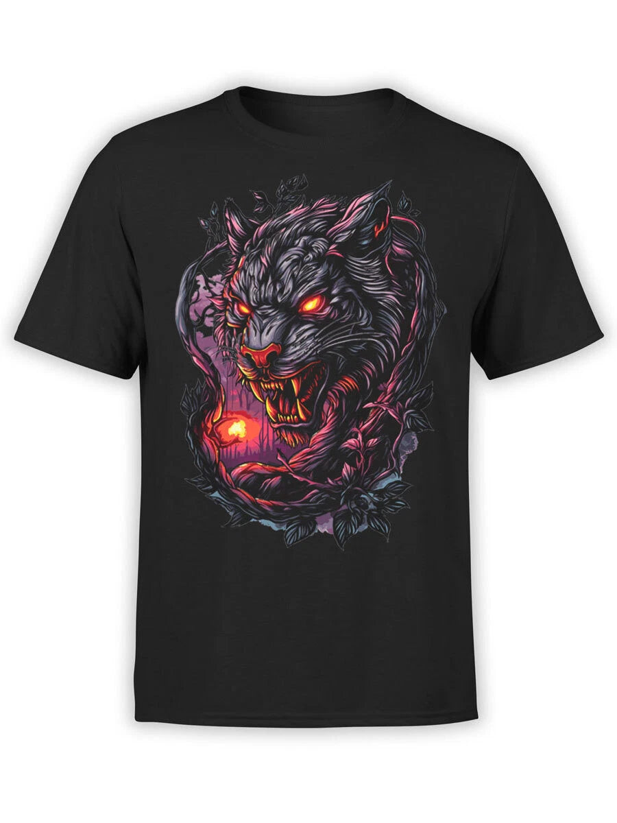 FANTUCCI Tiger T-Shirt Collection | Night Stalker Tiger T-Shirt | Unisex