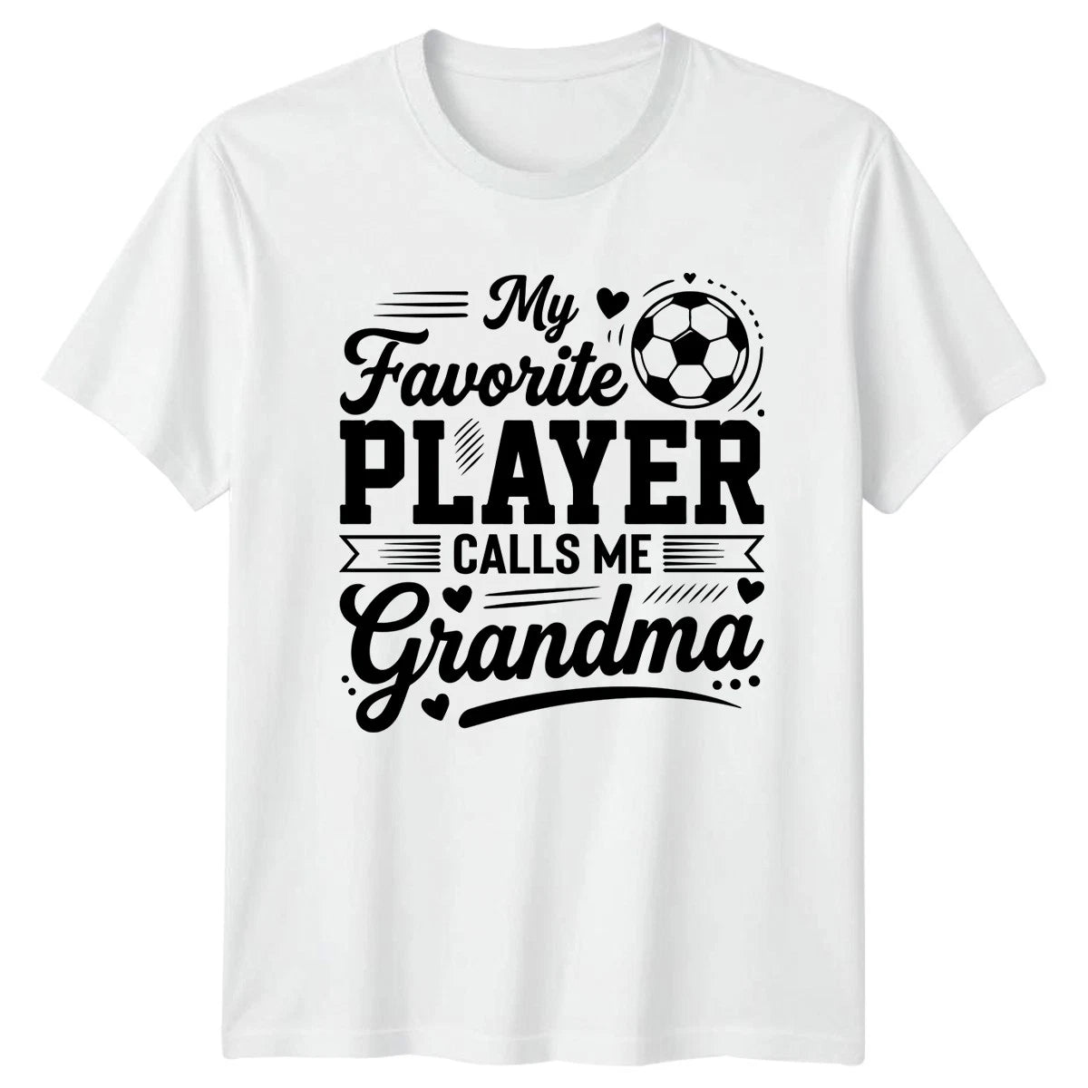 My Favorite Player Calls Me Womens T-Shirt Grandma Soccer Gift For Her