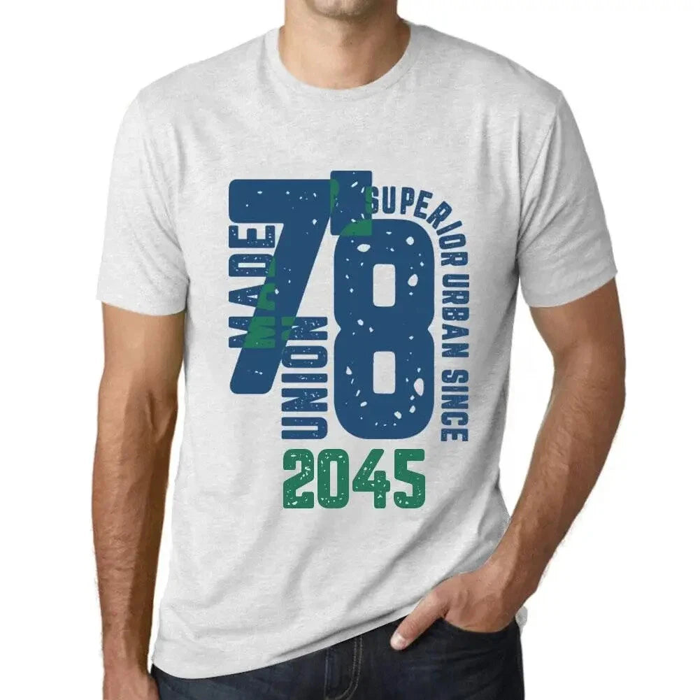 Men's Graphic T-Shirt Superior Urban Style Since 2045 Eco-Friendly Limited