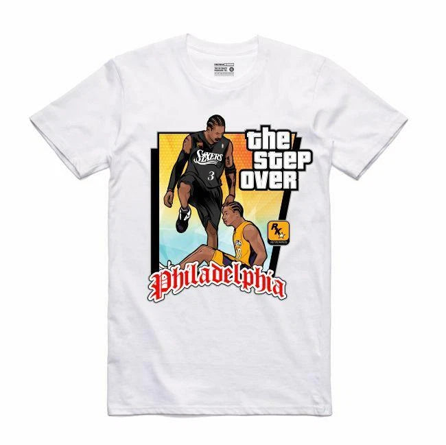 BRAND NEW Streetwear on Demand THE STEP OVER WHITE Tee Shirt SMALL-3XLARGE
