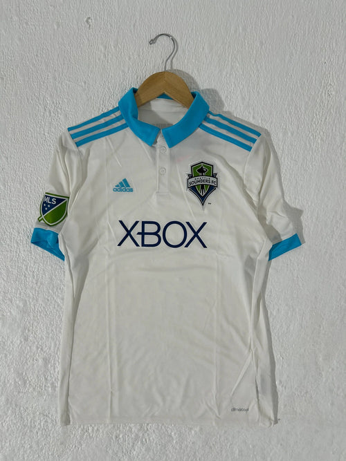 2. SEATTLE SOUNDERS 2018 XBOX Soccer Jersey Sz Y XL