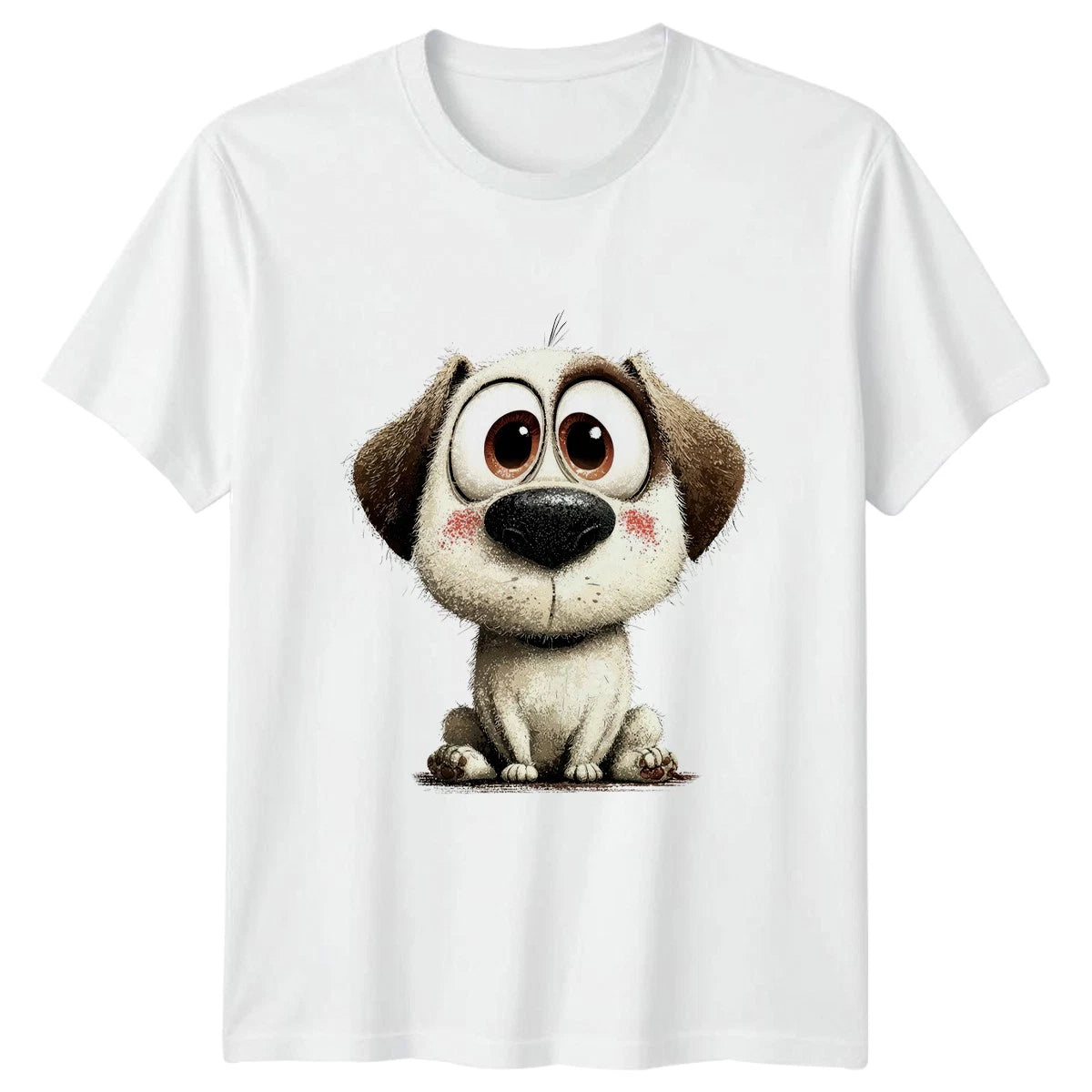 Cute Cartoon Puppy Dog T-Shirt Puppy Dogs Gift For Him And Her