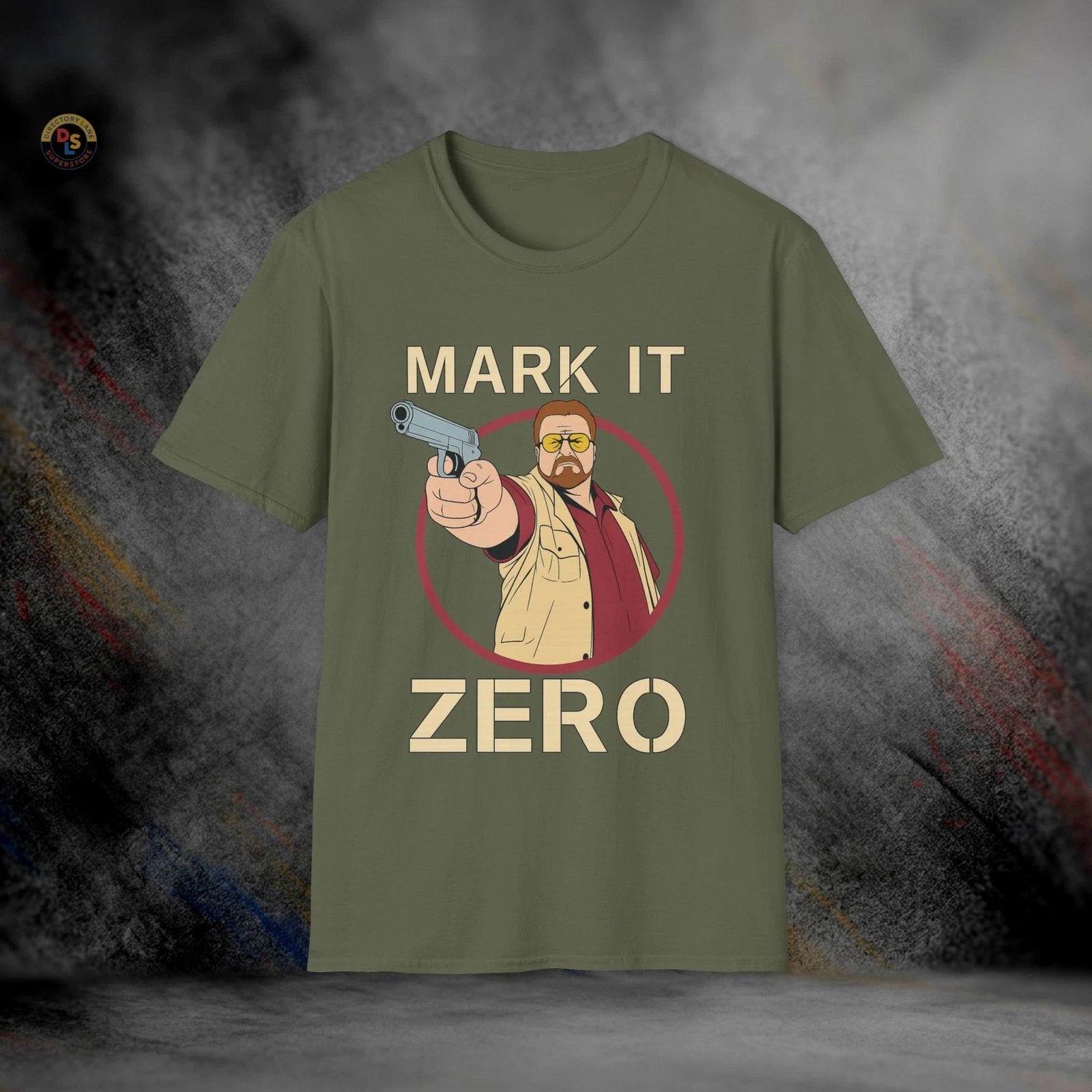 Walter Sobchak Mark It Zero The Big Lebowski T-Shirt | Softstyle Tee