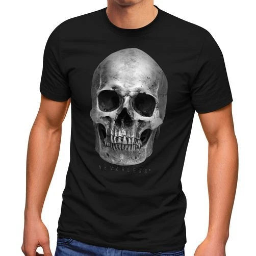 Men's T-Shirt skull skull print motif fashion