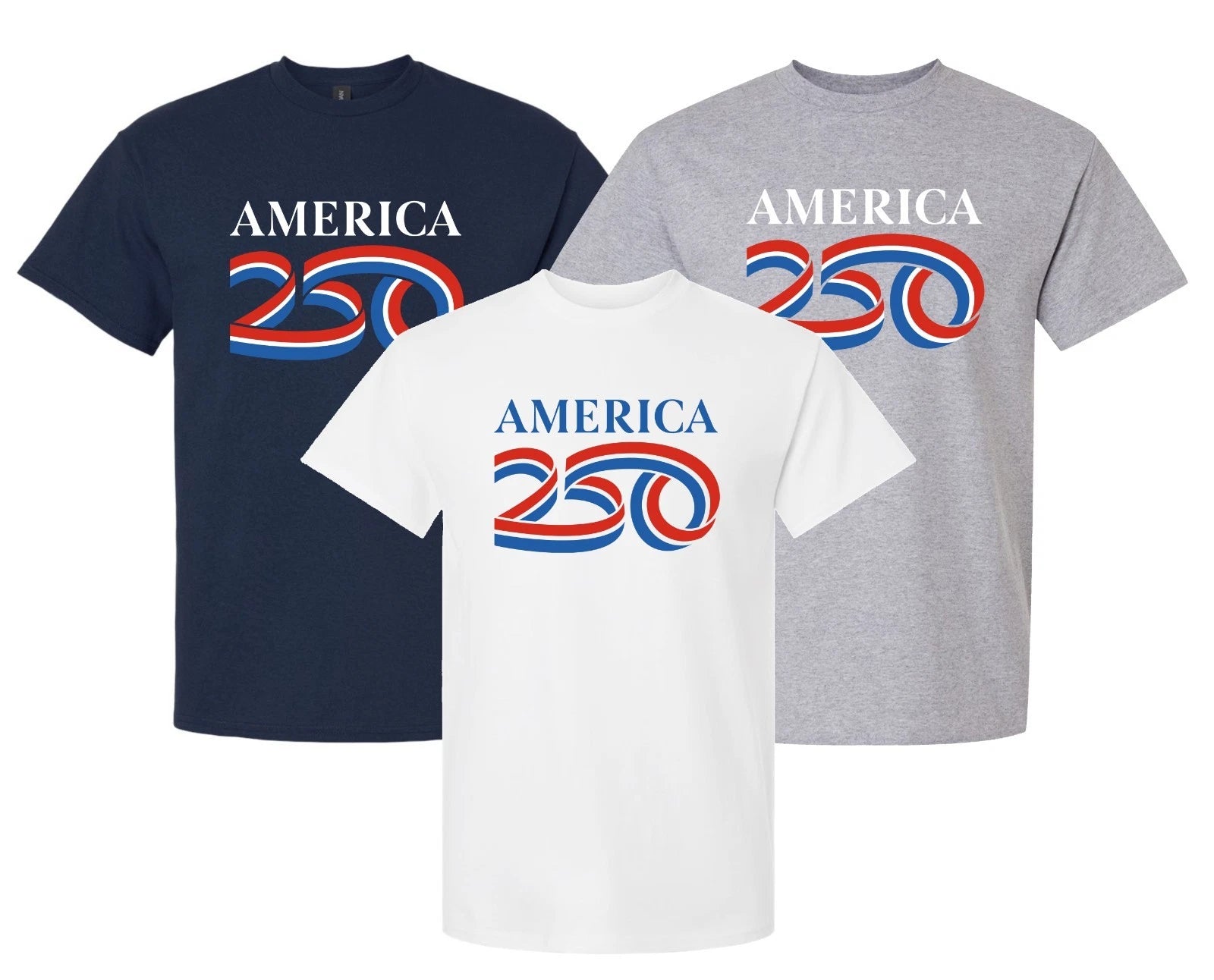 America 250 T-Shirt usa anniversary flag celebration 4th of july 1776 2026 250th