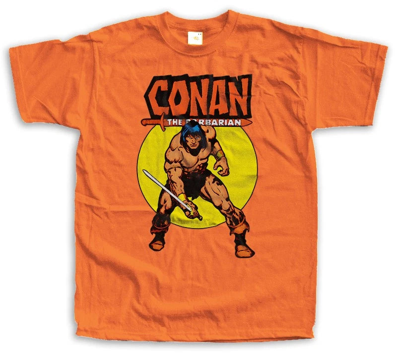 Conan Comic Super Heroes Vintage T Shirt Unisex sizes S-5XL 100% cotton