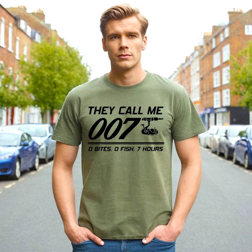 THEY CALL ME 007 | FUNNY MEN'S T-Shirt 100% Cotton | S To 5XL | JOKE Top Tee