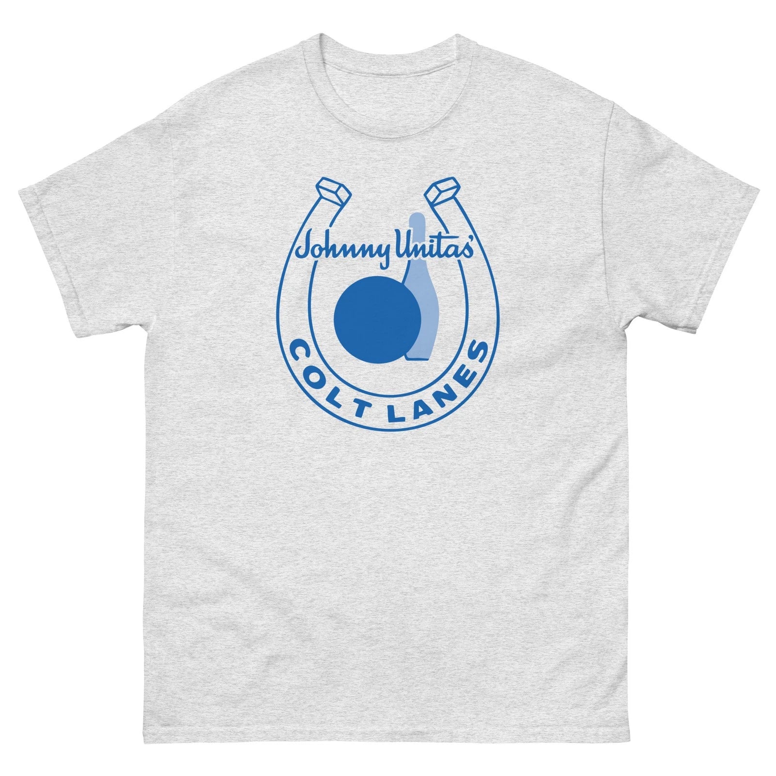 Johnny Unitas’ Colt Lanes Bowling Vintage Retro T Shirt Tee Shirt