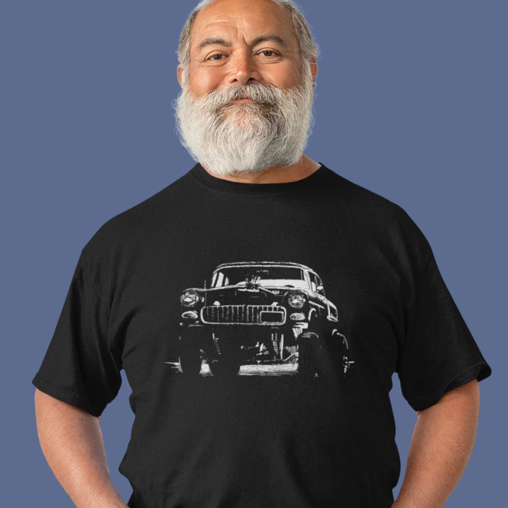 Classic Car Shirt featuring 1955 Chevy Gasser - 1950's 1960's race car