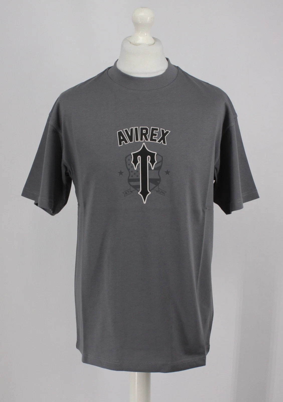 TRAPSTAR X AVIREX LND T-SHIRT GRE IB