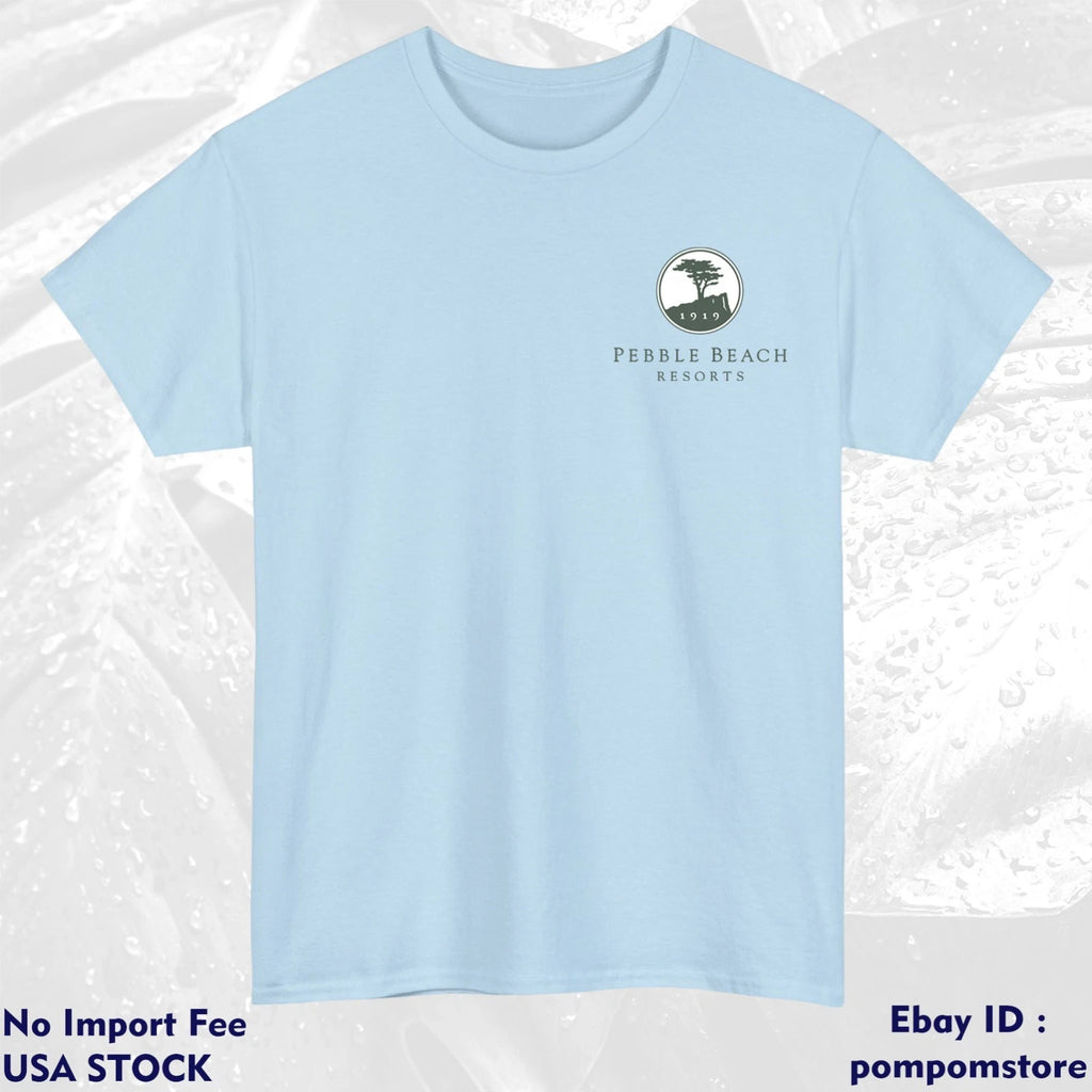 Pebble Beach Golf Club Logo Cotton Colors S M L XL 2XL 3XL - 5XL Made In USA