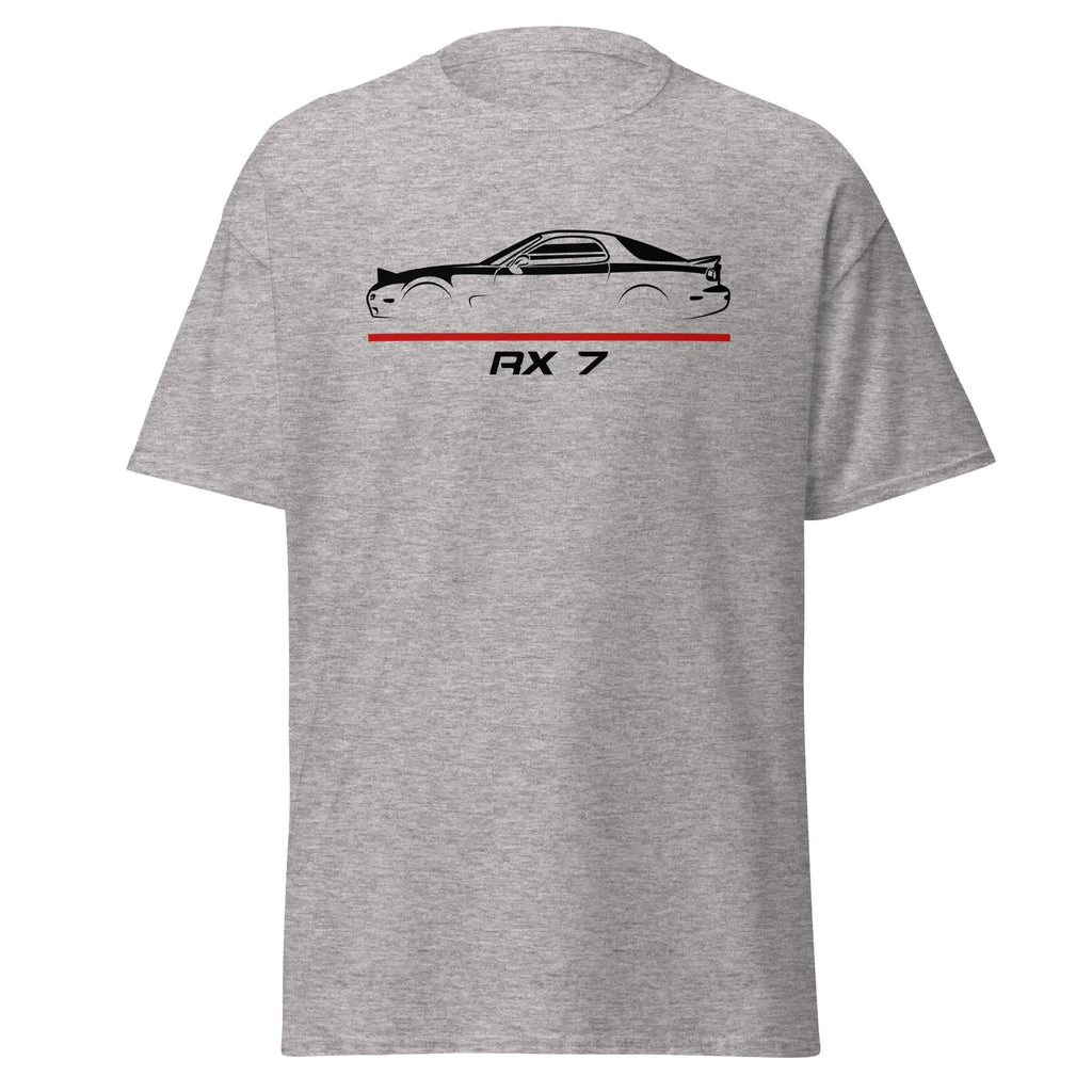 RX 7 Twin Turbo 13B Rotary Touge Drift JDM Custom Graphic T-Shirt Gift