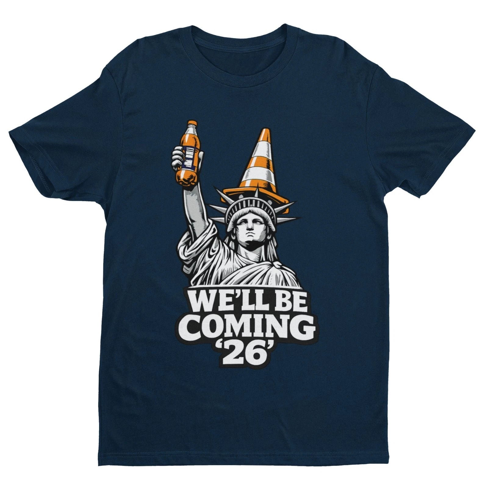 Scotland 2026 World Cup T Shirt We'll Be Coming Football Fan Gift Tee