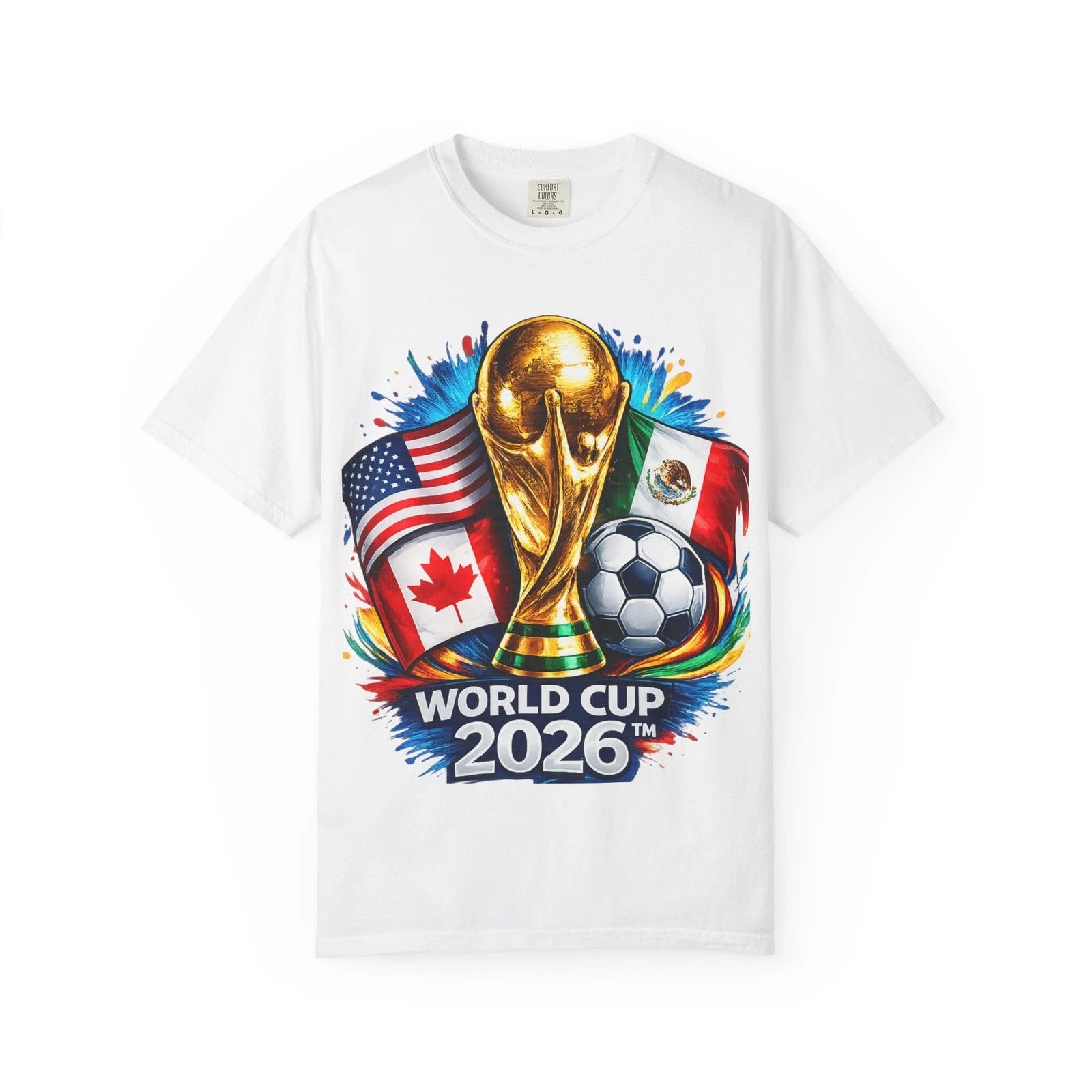 Road to 2026 Soccer T-Shirt | Football Fan Graphic Tee