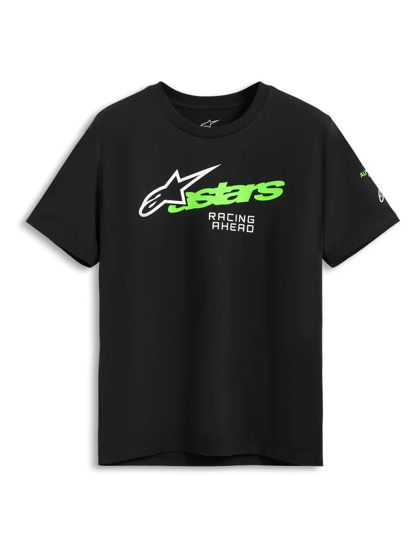 Alpinestars Entitled CSF Tee Short Black / Green T-Shirt - Men Casual wear -XL