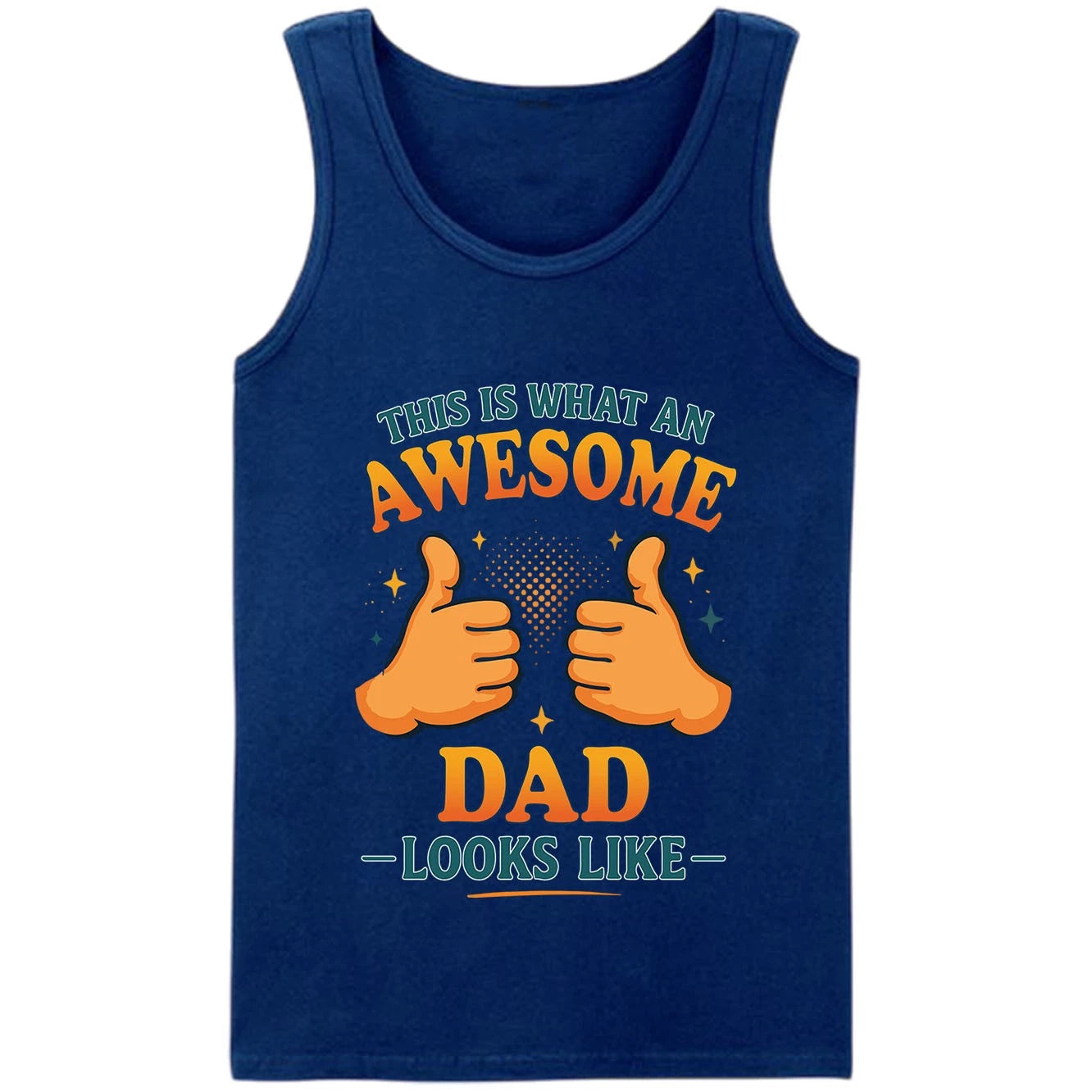 This is What an Awesome Dad Looks Like Vest - Gift for Men, Women, Kids