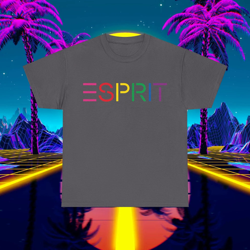 Custom ESPRIT vintage 1980s design T-shirt, Unisex for men and women shirt Tee