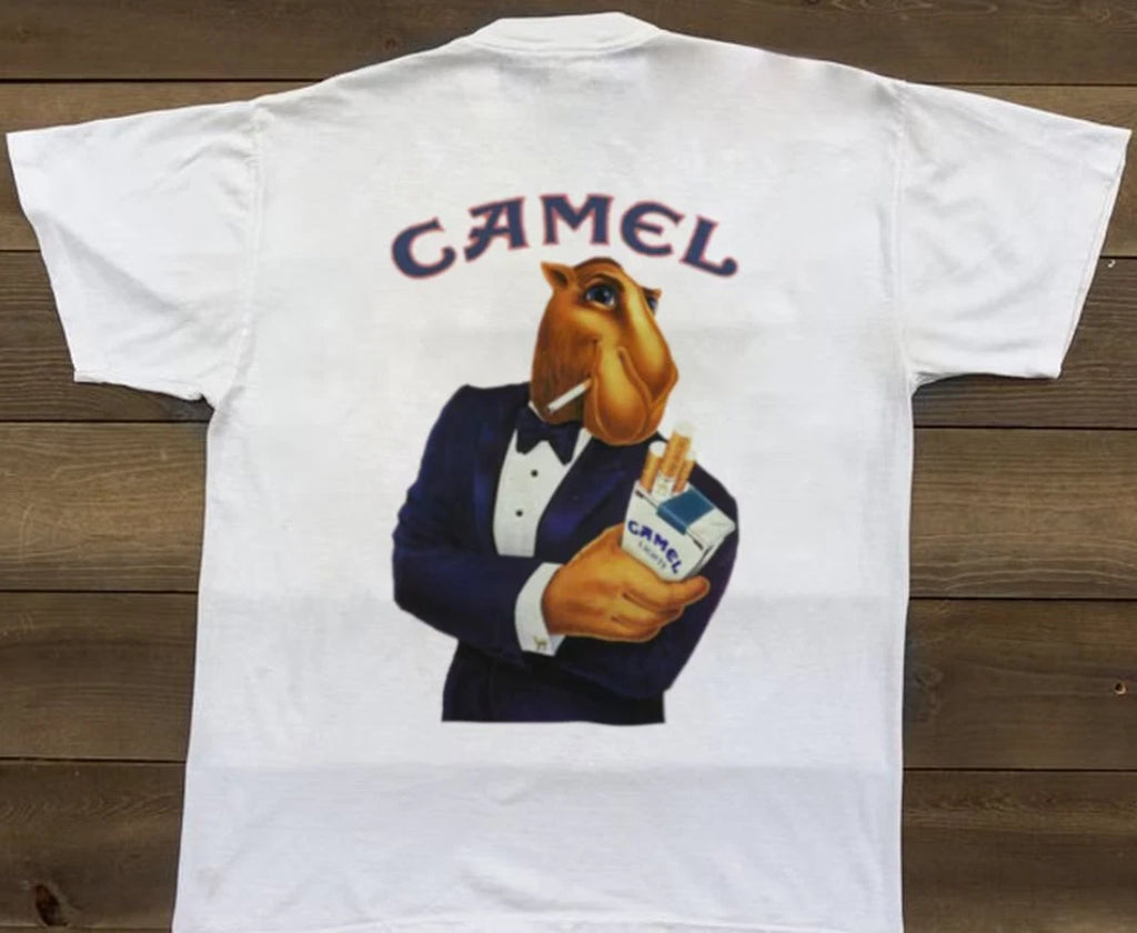 Vintage Camel Tee Shirt Cigarette Classic Design Camel Shirt Marlboro Shirt Ciga