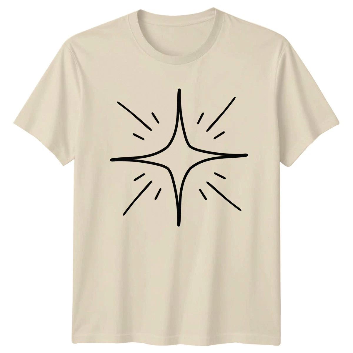 This Star Is Simply Radiant T-Shirt Doodle Celestial Aesthetic Birthday Gift